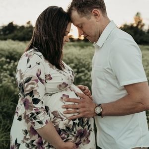 Maternity photo dress